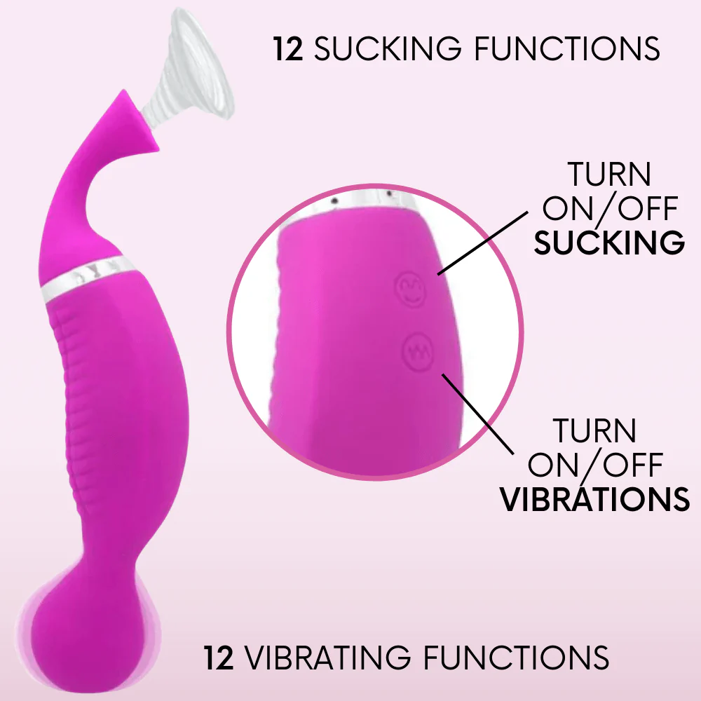 Duo Tease High Intensity Clit Sucker & Vibrator - Image 6