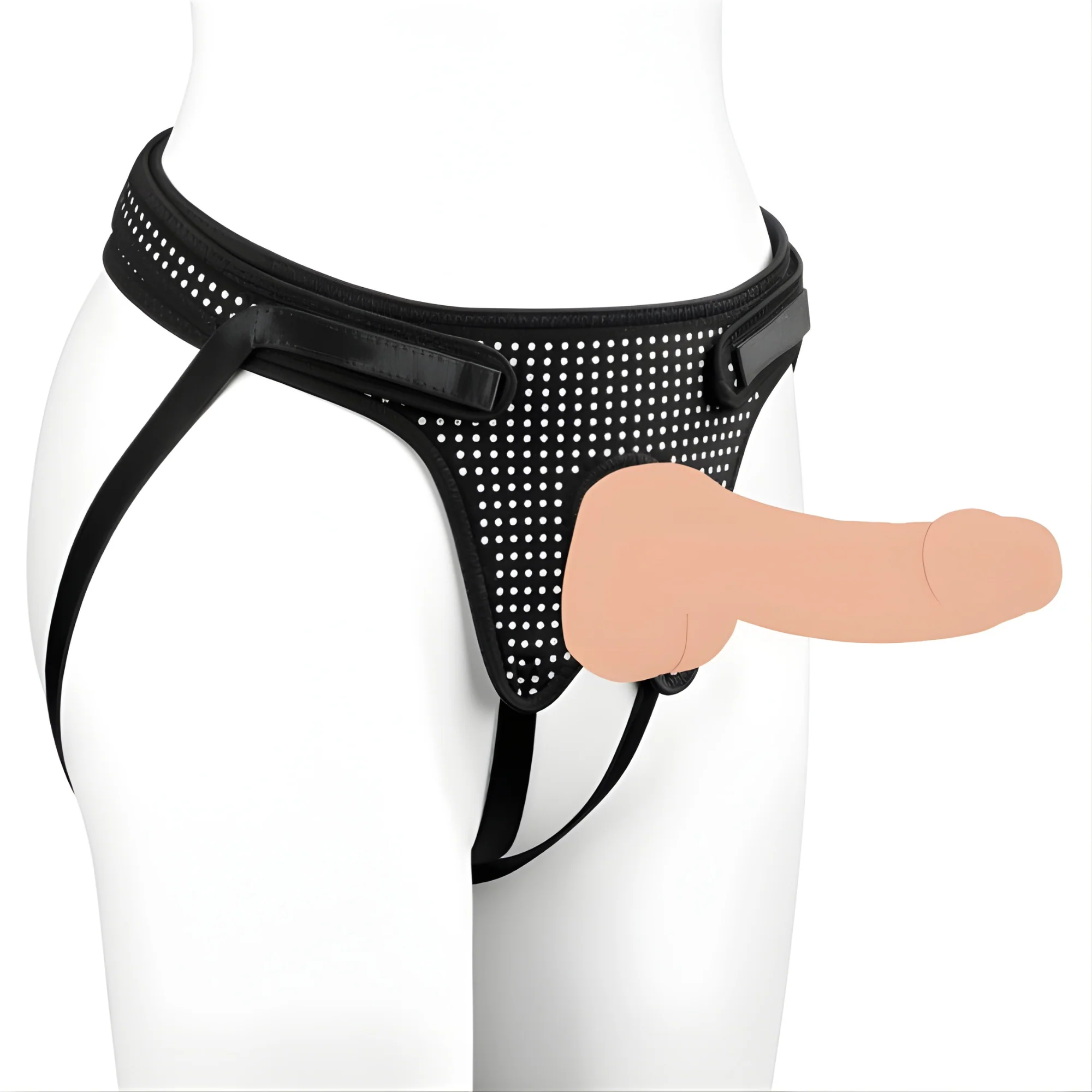 INGEN Easy Strap-on Harness - Polka Dot - Image 4