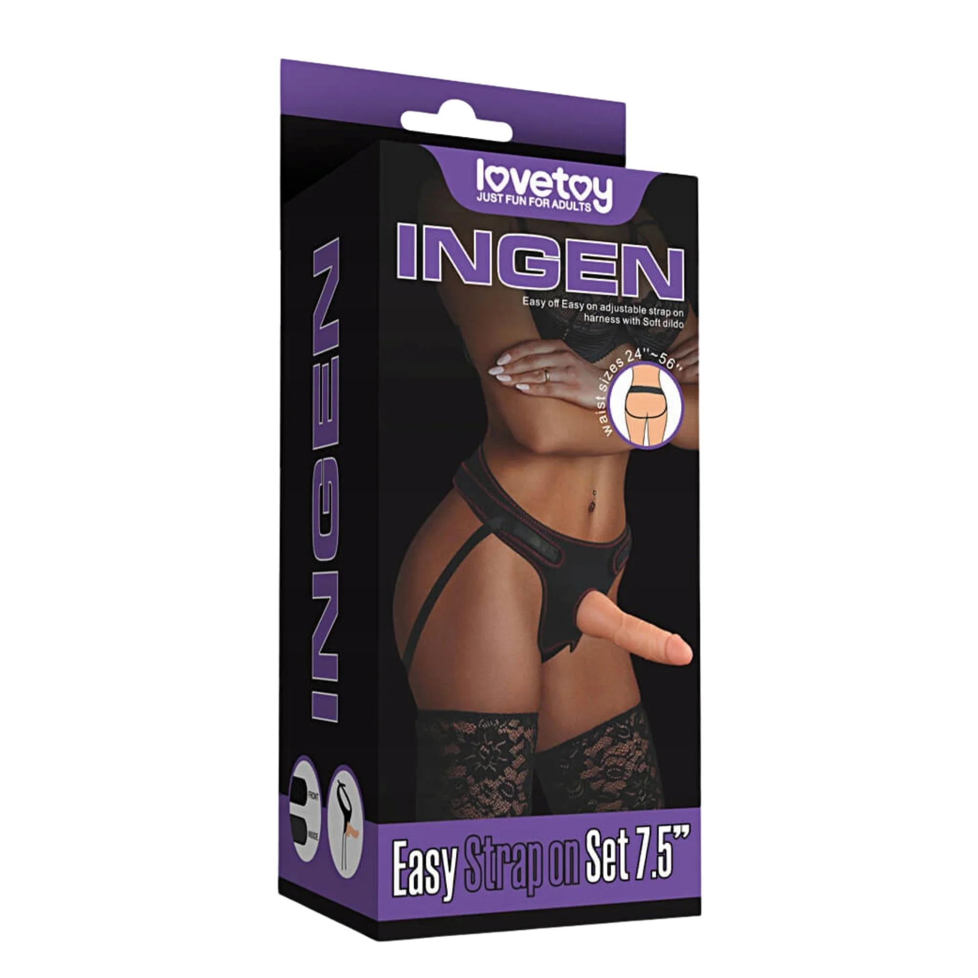 7.5 Inch Easy Strap-on Set