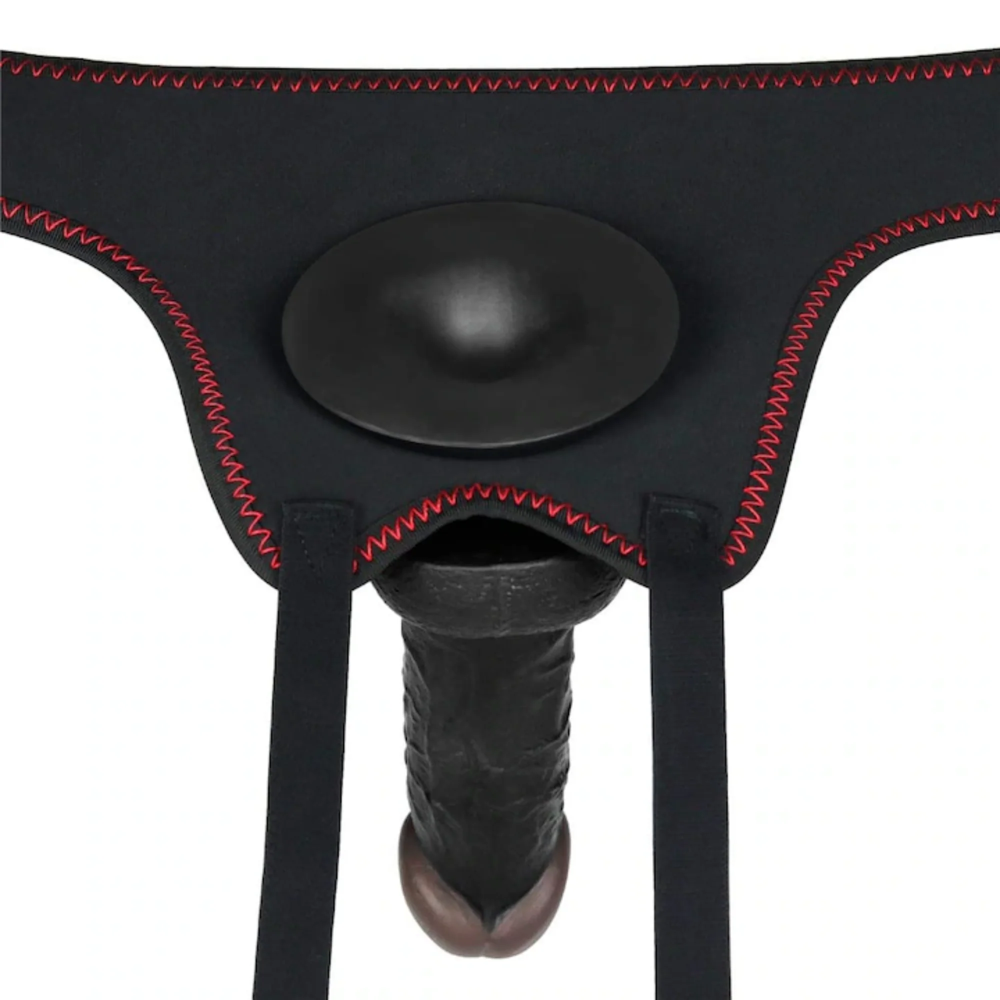 7.5 Inch Black Easy Strap-on Set - Image 7