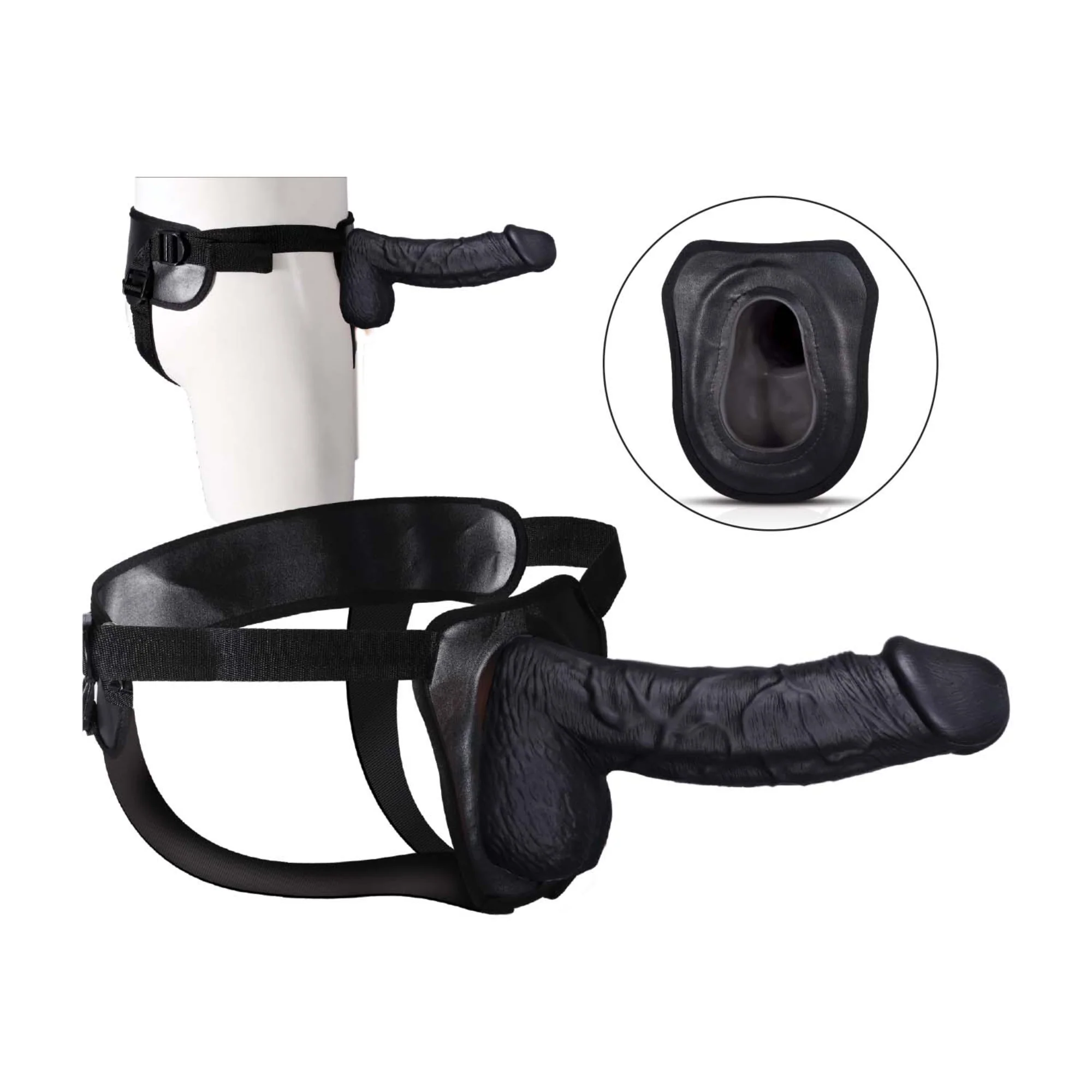 Erection Assistant 8.5 Inch Hollow Strap-On - Image 4