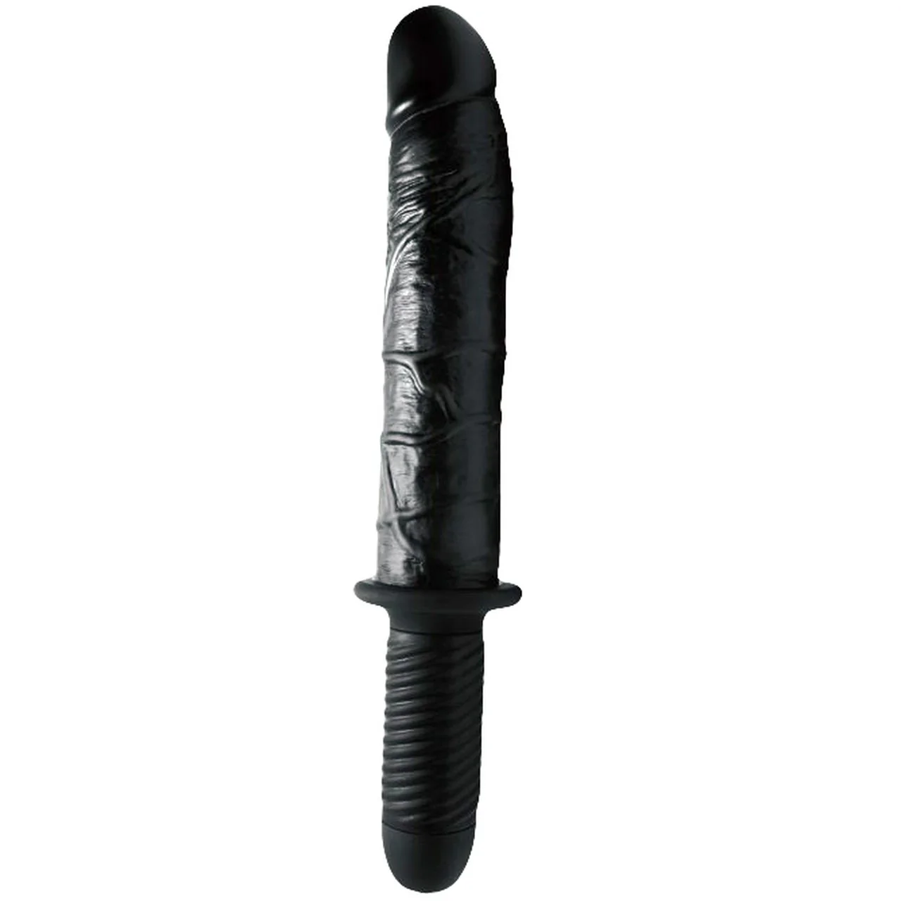 Extra-LARGE & THICK Vibrating Dildo Thruster - 14 Inch LONG!