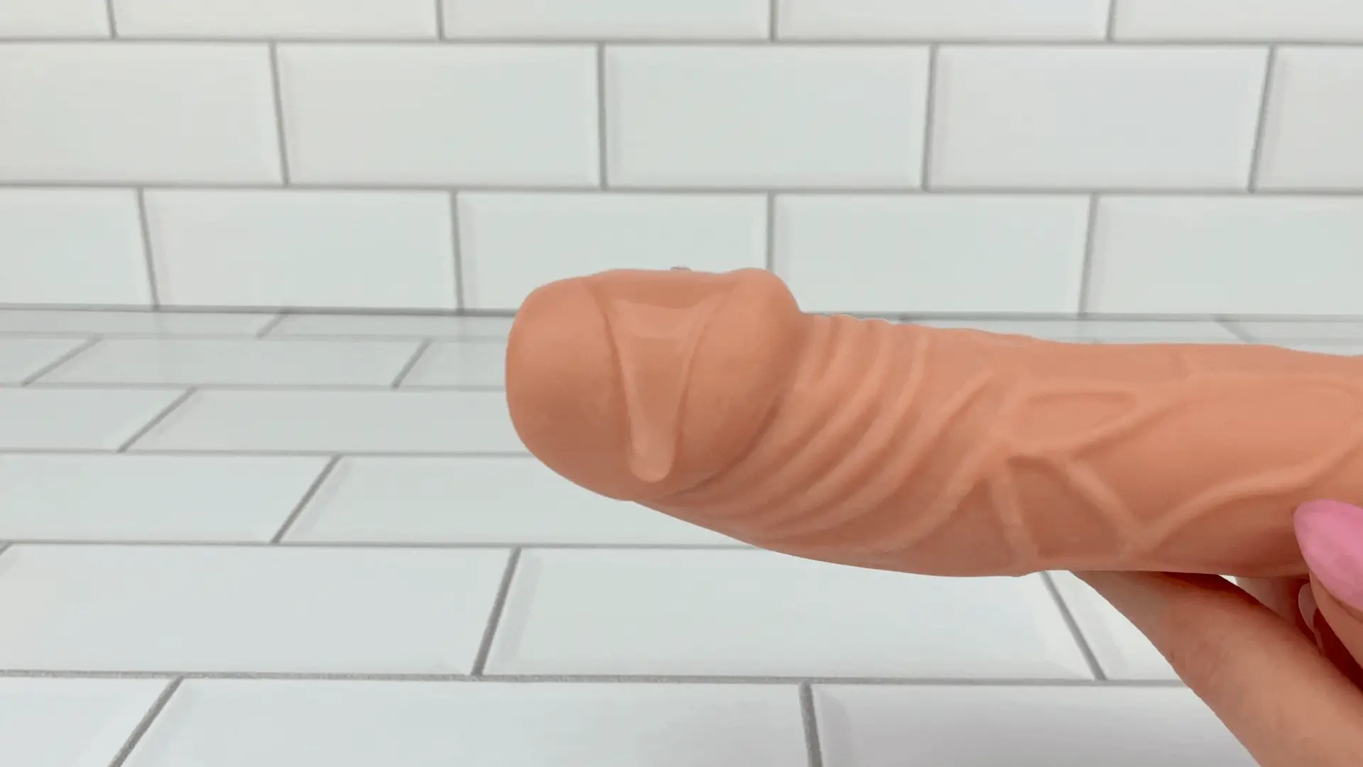 8 Inch Ultra Veined Vibrating Dildo - Image 2