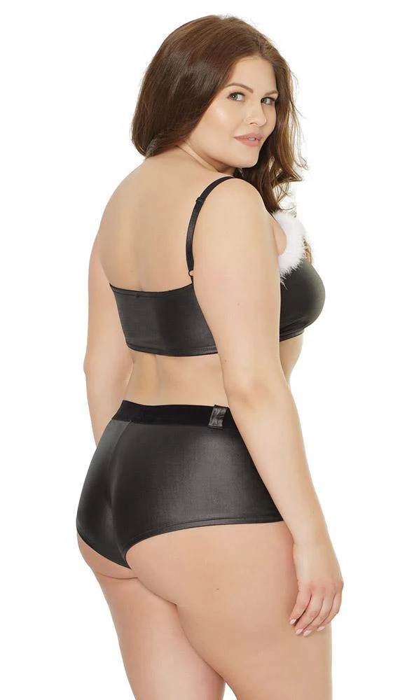 Santa's Sexy Helper Top & Booty Short Set - Image 6