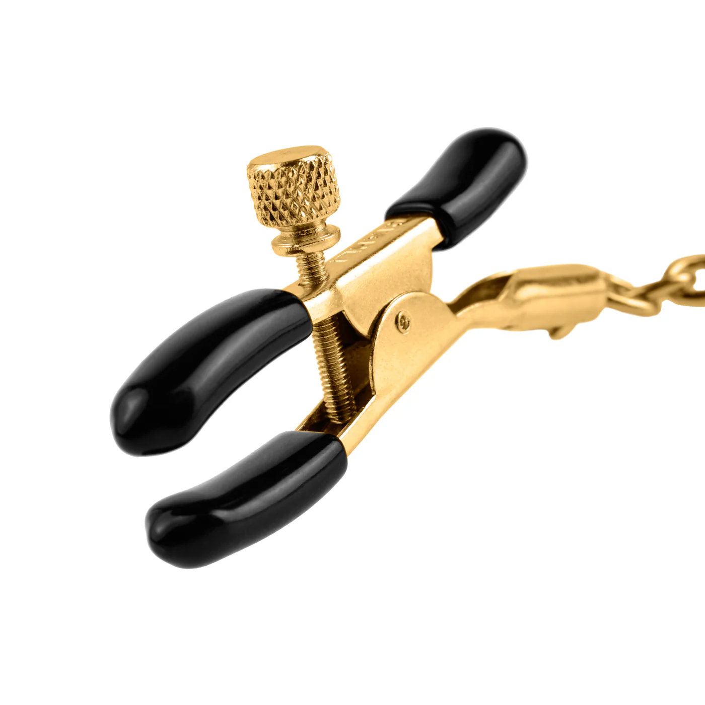 Fetish Fantasy Gold Chain Nipple Clamps - Image 2
