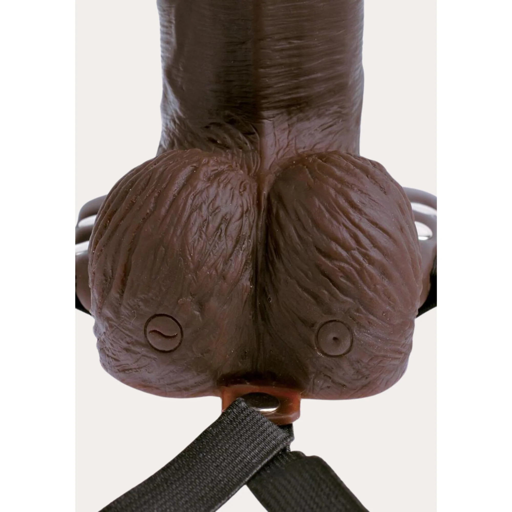 Fetish Fantasy Series - 8" Vibrating Hollow Strap-on w/ Remote Control - Image 3