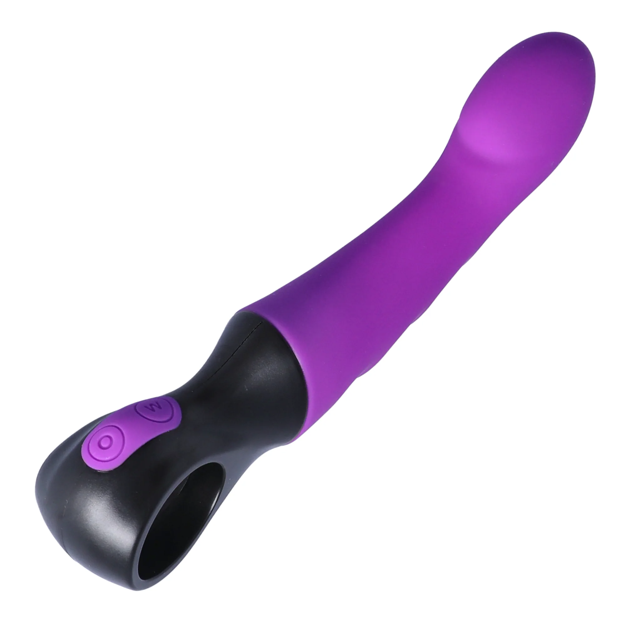 Flexible Vibrating G-Spot Dildo - Curved To Hit The G-Spot & P-Spot Just Right! - Image 7