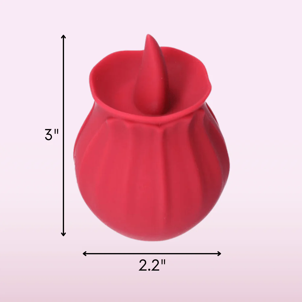 Bhava Rechargeable Flickering Tongue Rose | Clit Licking Stimulator - Image 16