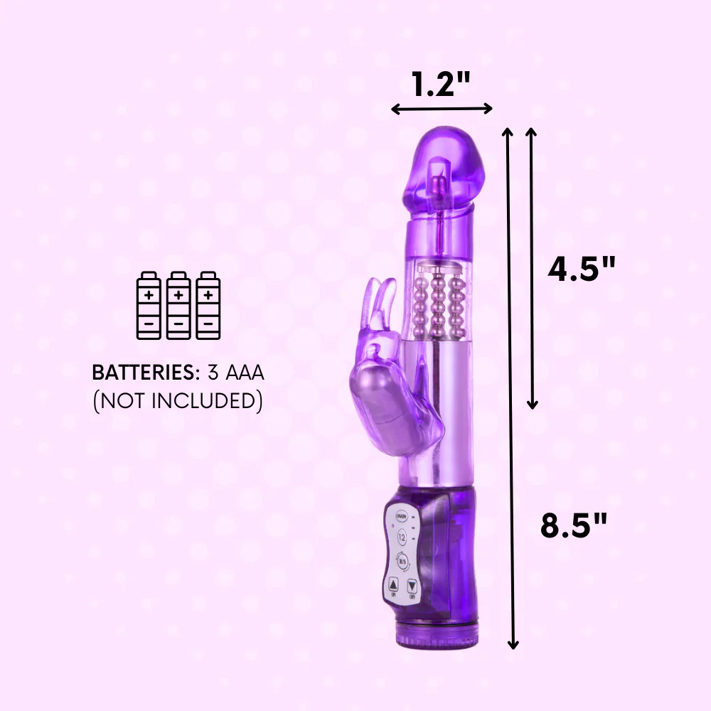 FREE Rotating Rabbit Vibrator: Have O-Mazing Blended Clit & G-Spot Orgasms - Image 4