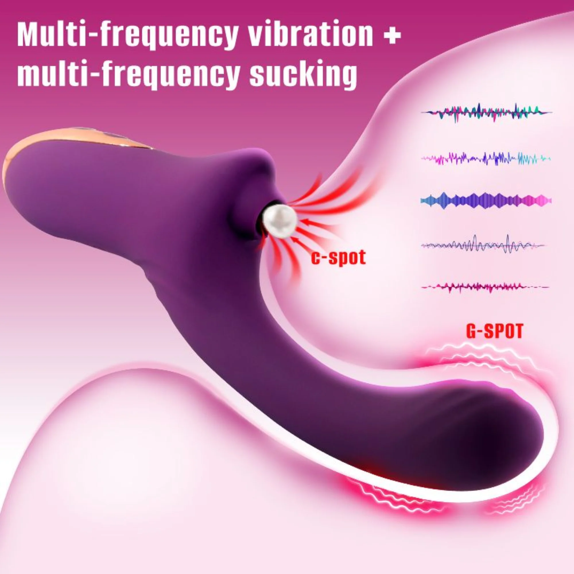 G-Spot Rabbit Vibrator with Suction - Image 11