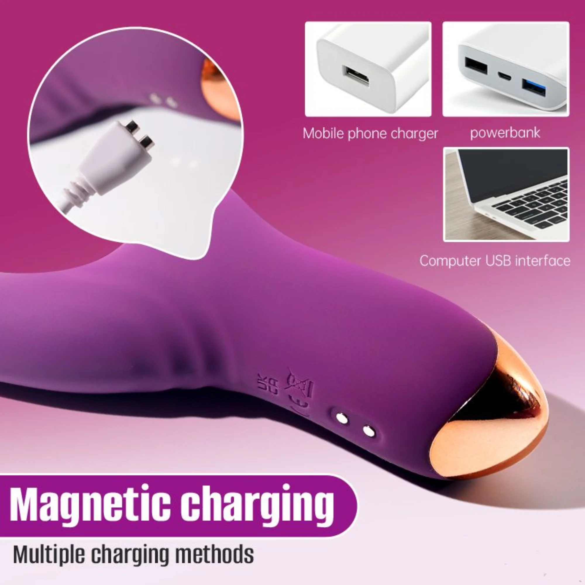 G-Spot Rabbit Vibrator with Suction - Image 13