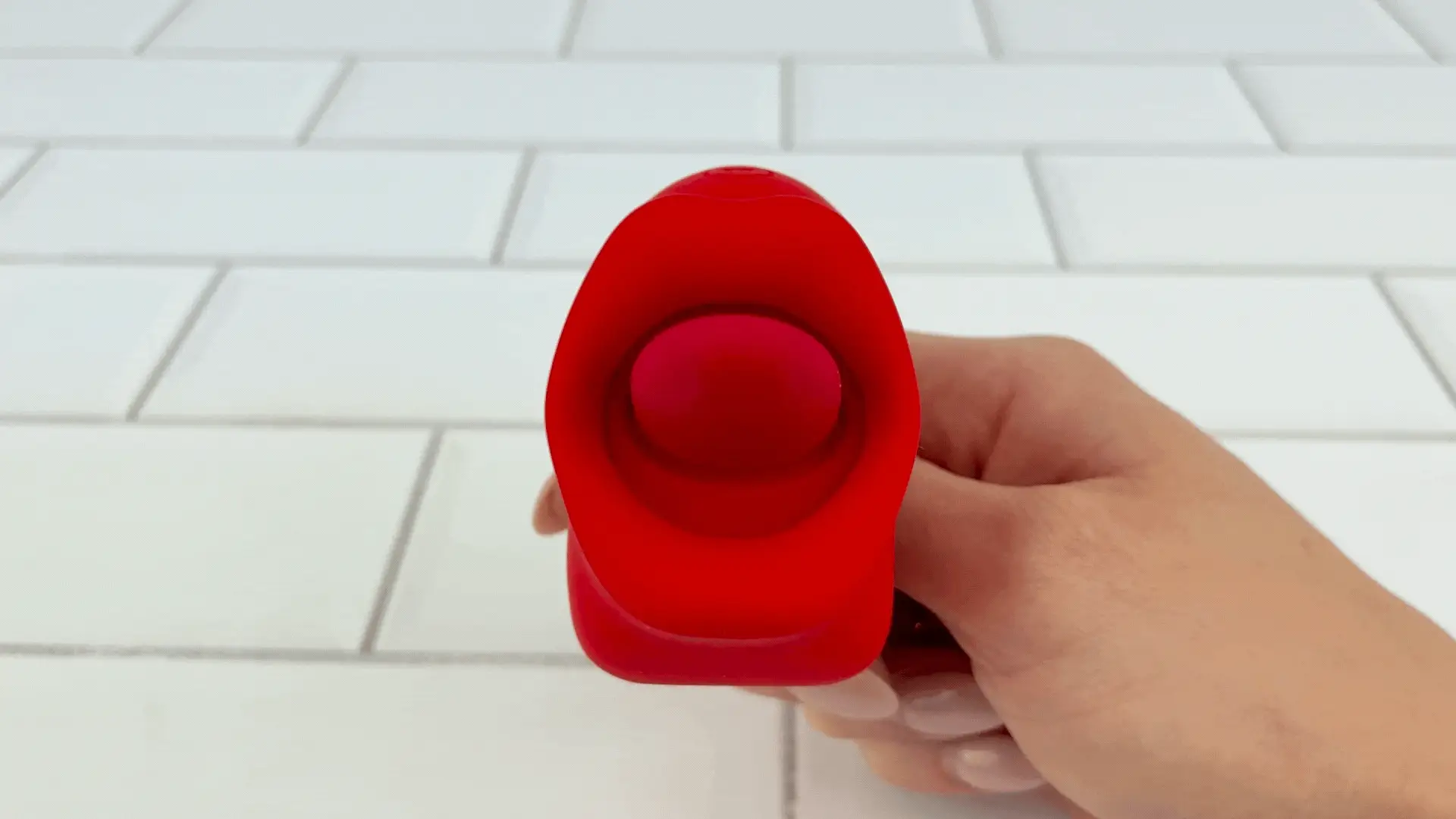 Handheld Licking Vibrator - Soft, Bendable Tongue! - Image 4
