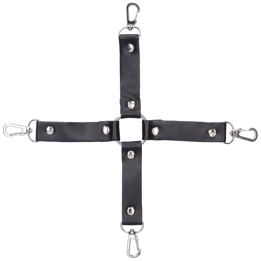 Hog Tie Restraint With Faux Fur Cuffs - Image 3