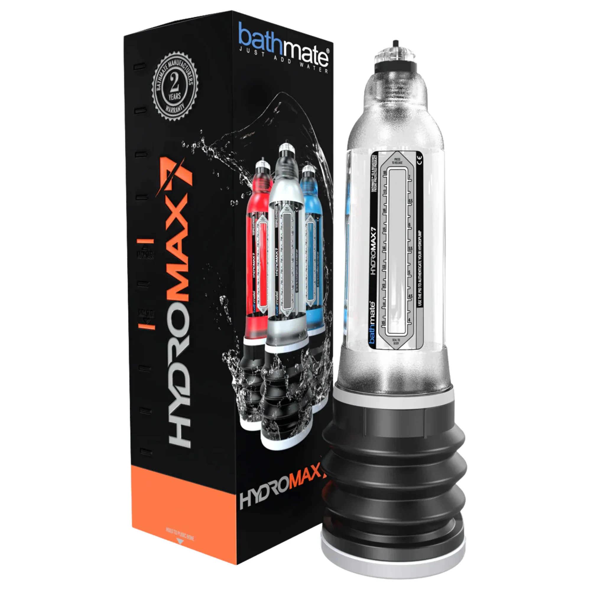 Hydromax7 Penis Pump in Clear - Image 4