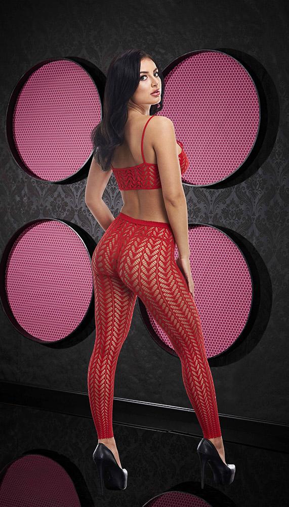 See-Through Crop Top & Pants Set - Image 6
