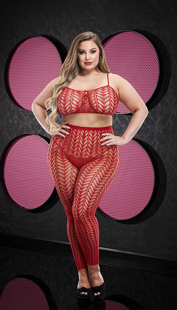See-Through Crop Top & Pants Set - Image 7