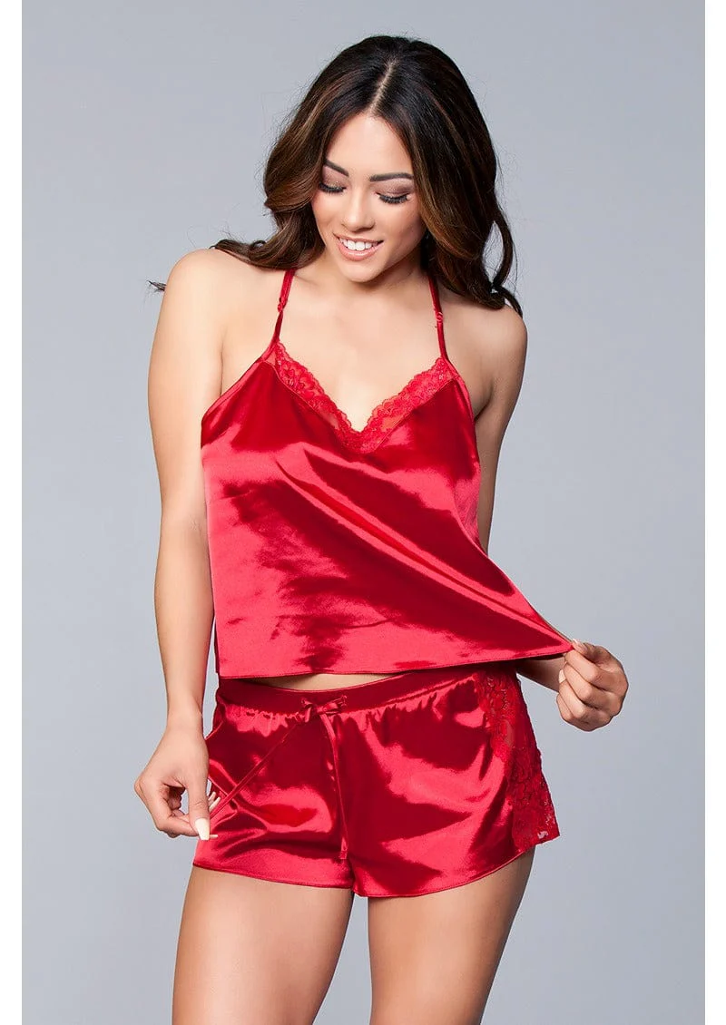Jasmina Satin Cami & Short Set - Image 7