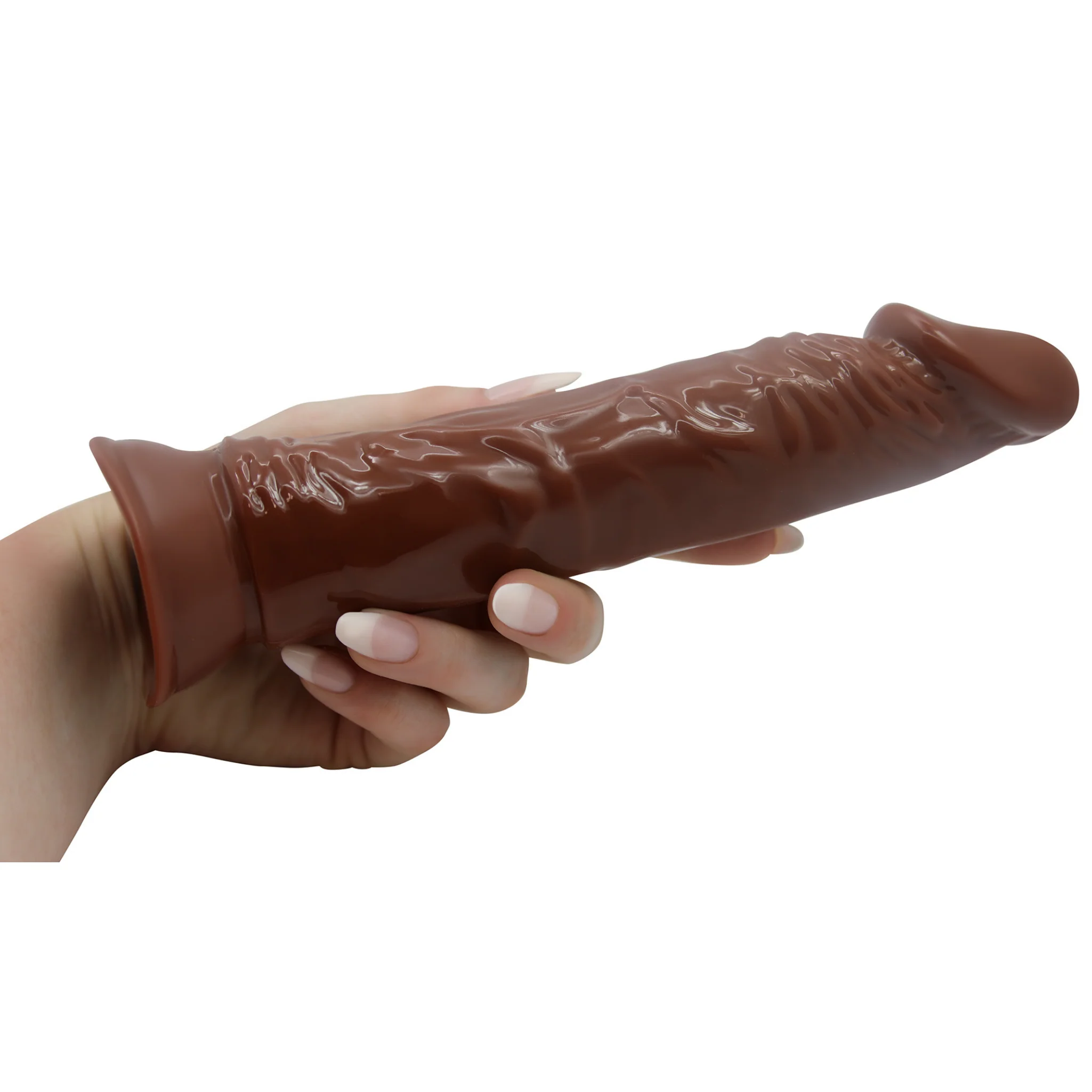 Rideable 8 Inch Jelly Suction Cup Dildo - Enjoy Hands-Free Masturbation! - Image 6