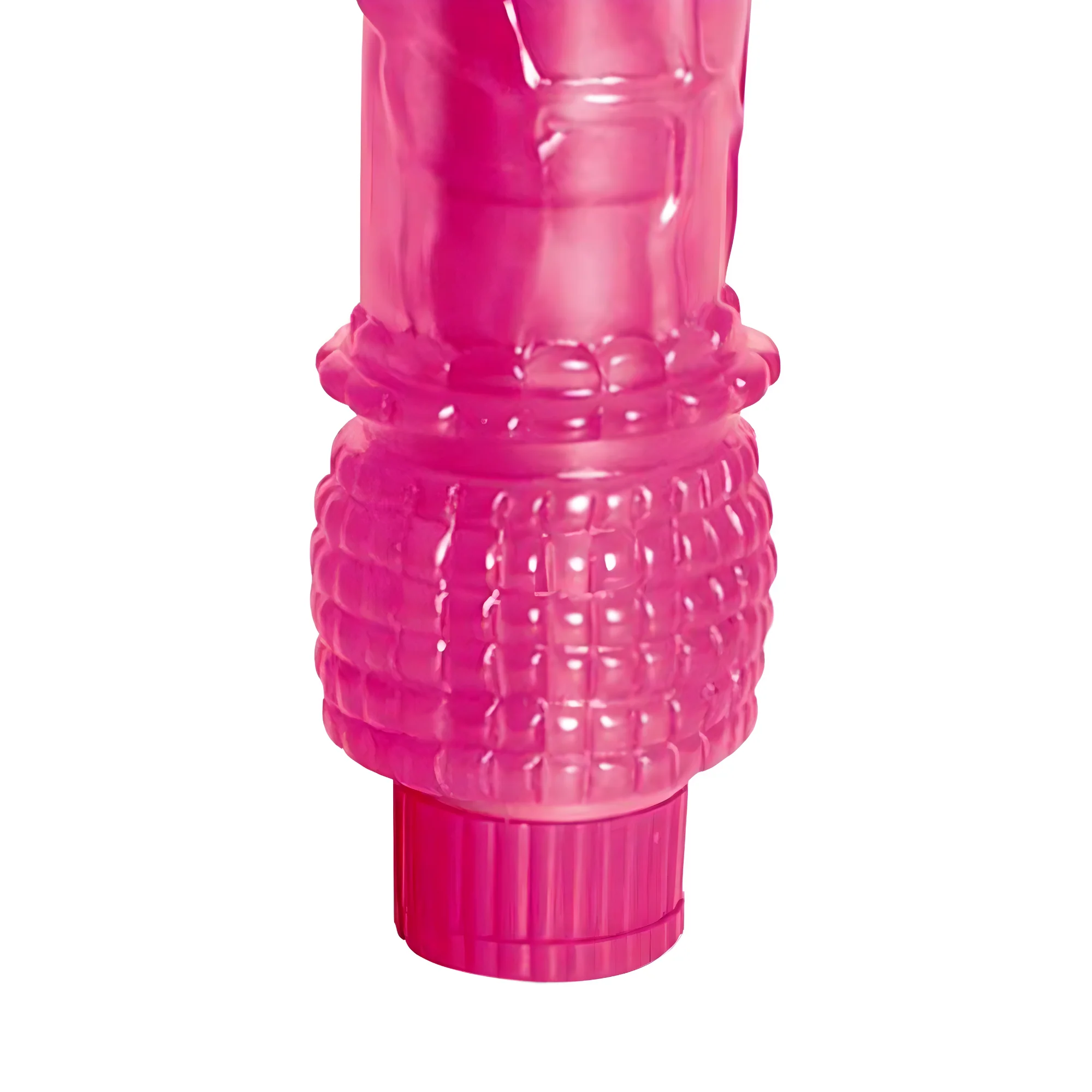 Vibrating Jelly Dong - Tickler Ring at the Base Teases with Each Thrust! - Image 4