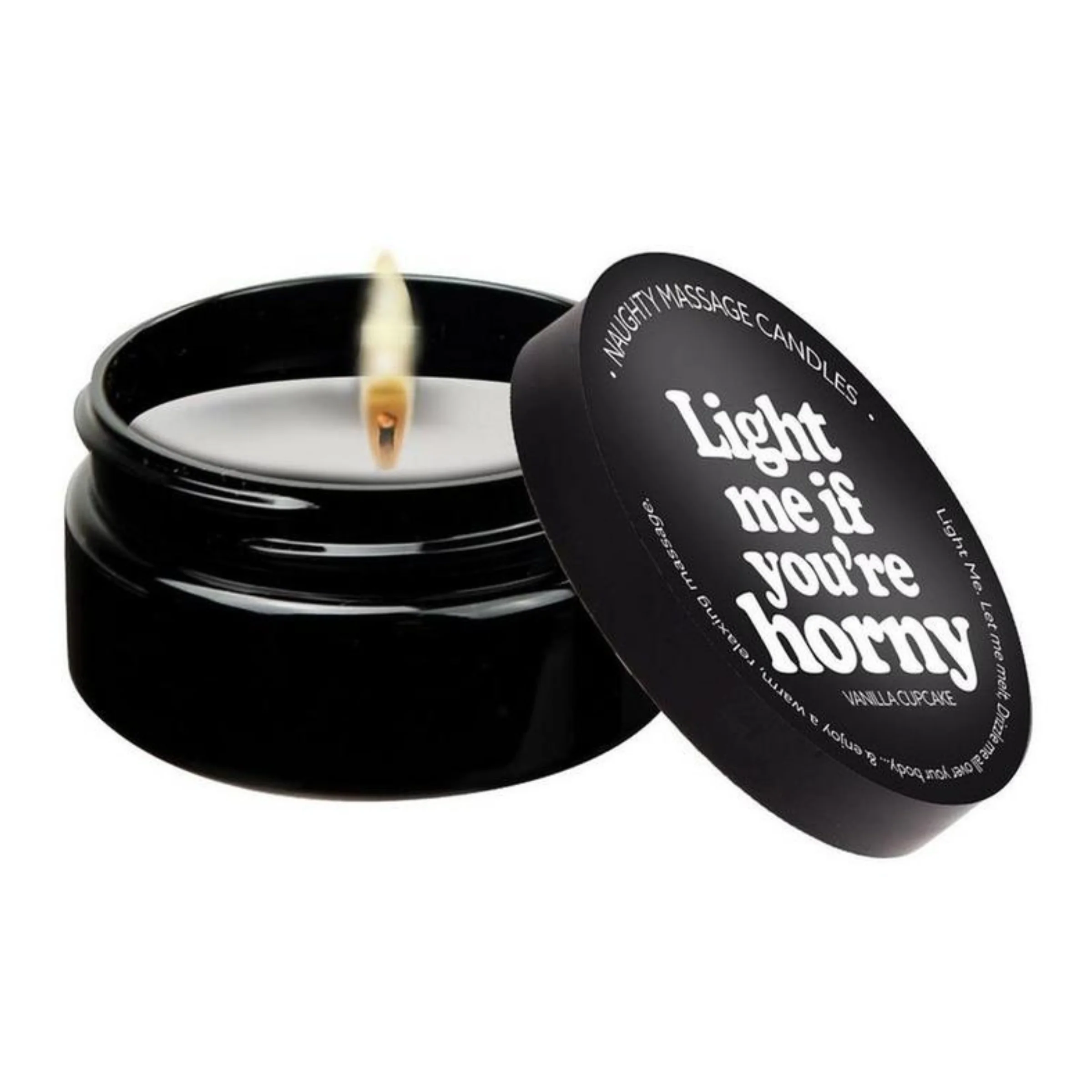 Kama Sutra Vanilla Creme Sexy Gift Massage Candle (2 Fl Oz) - Image 4
