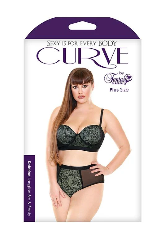 Katarina High Waist Lingerie Set - Image 3