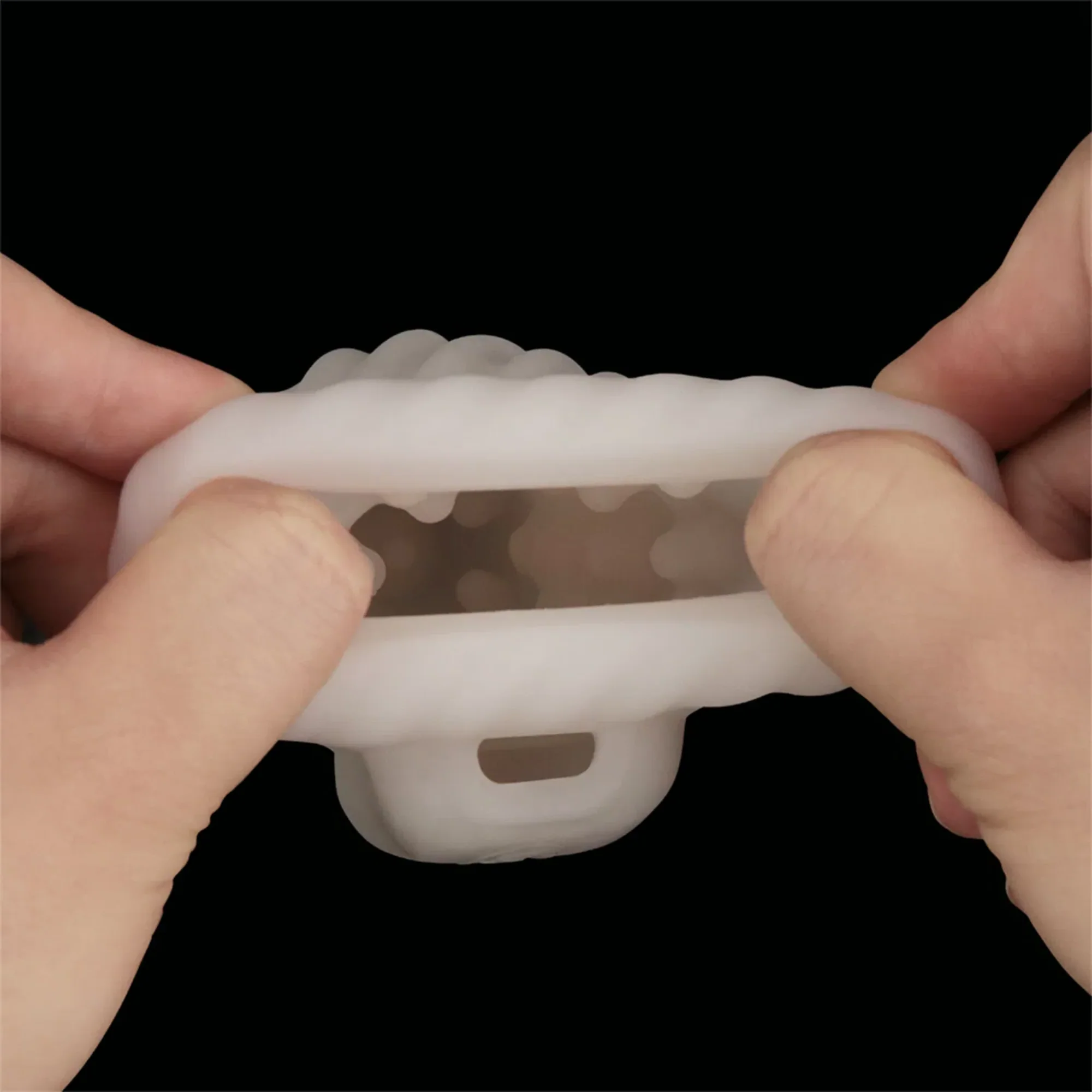 Knights Ring Vibrating Dual Purpose Sleeve-Spiral - Image 10