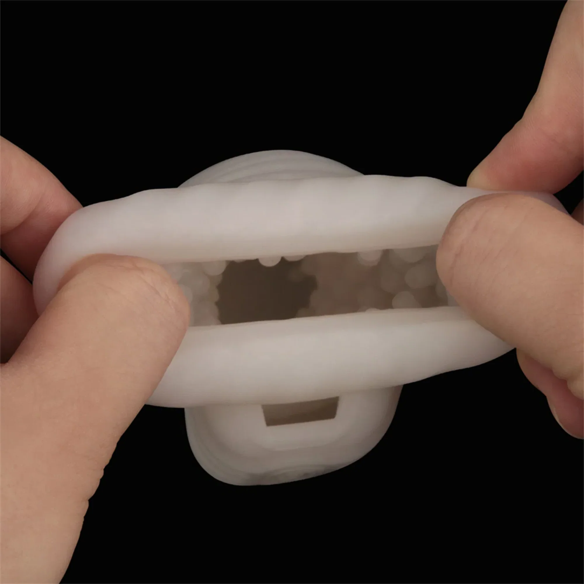 Knight's Ring Vibrating Sleeve- Use for Girth Enhancement or as a Masturbator! - Image 7