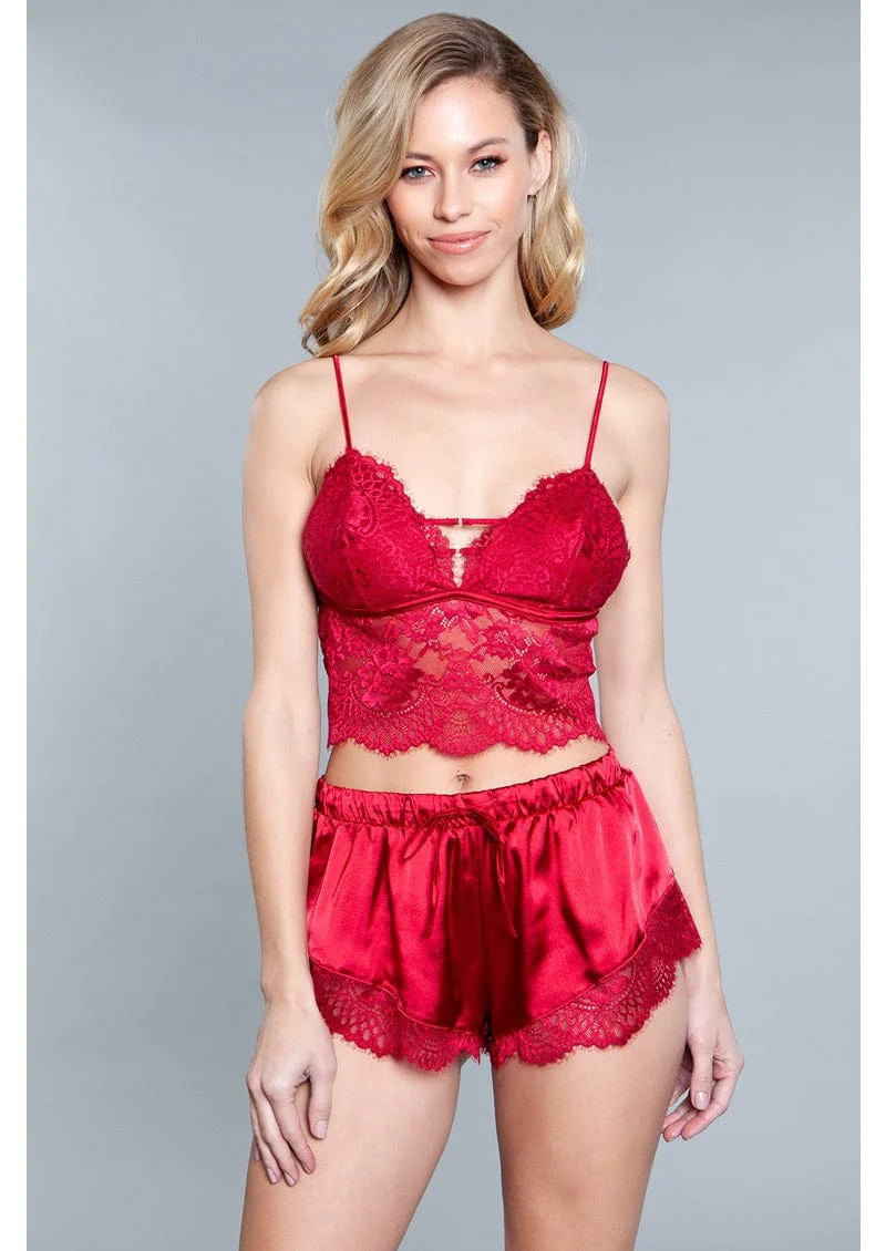 Kristal Lace Top and Shorts Set - Image 4