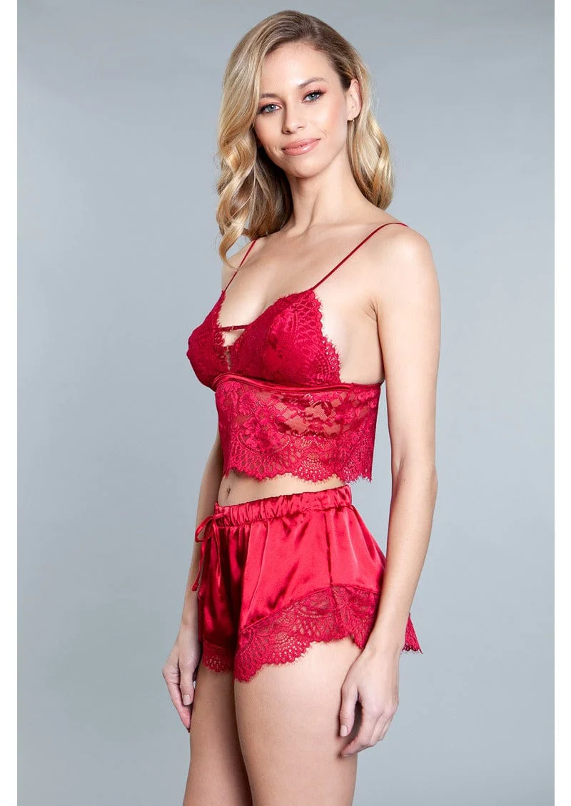 Kristal Lace Top and Shorts Set - Image 5