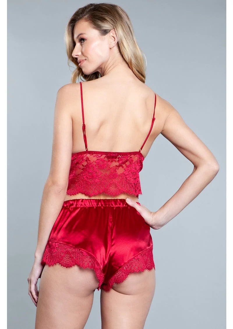 Kristal Lace Top and Shorts Set - Image 6