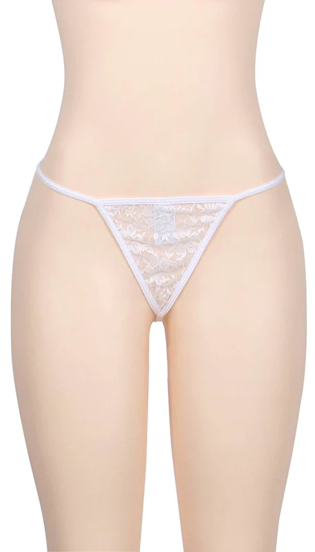 Lace G-String - Three Sizes Available - Image 5