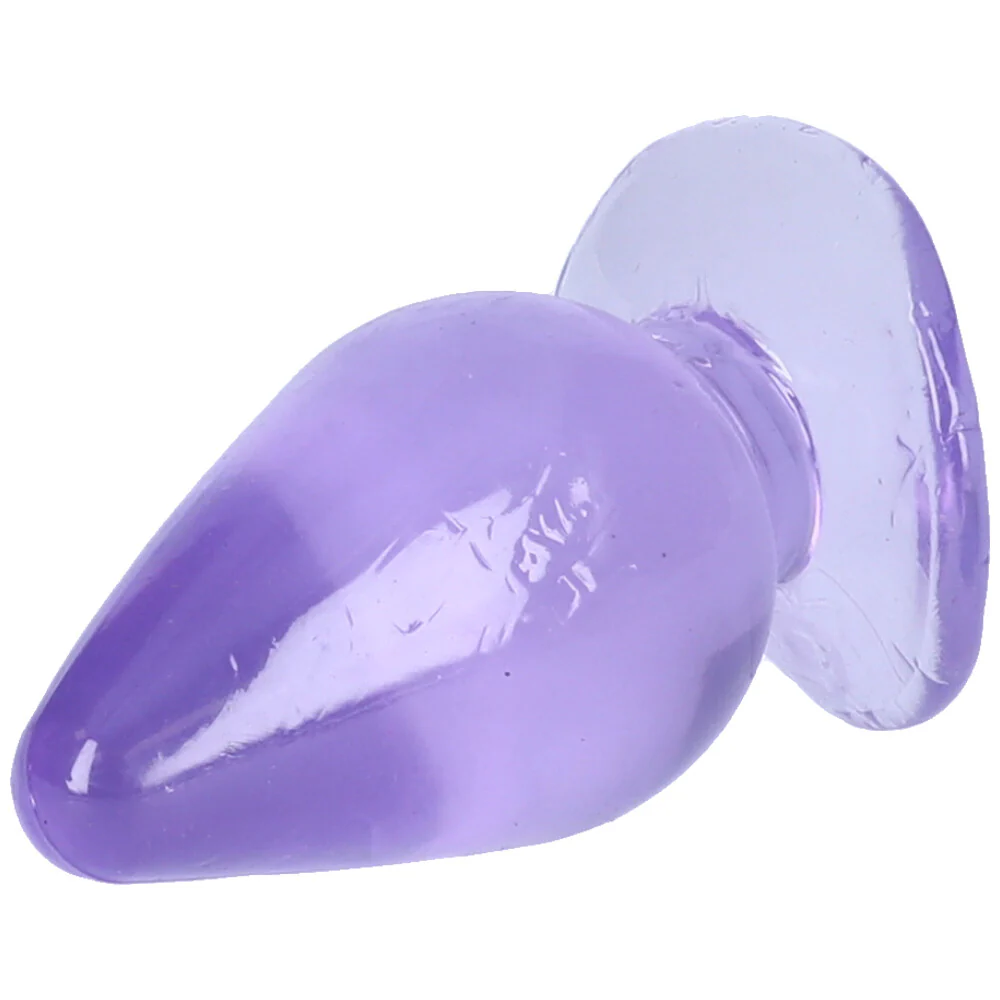 Large Tapered Anal Plug With Flat Base - Image 5
