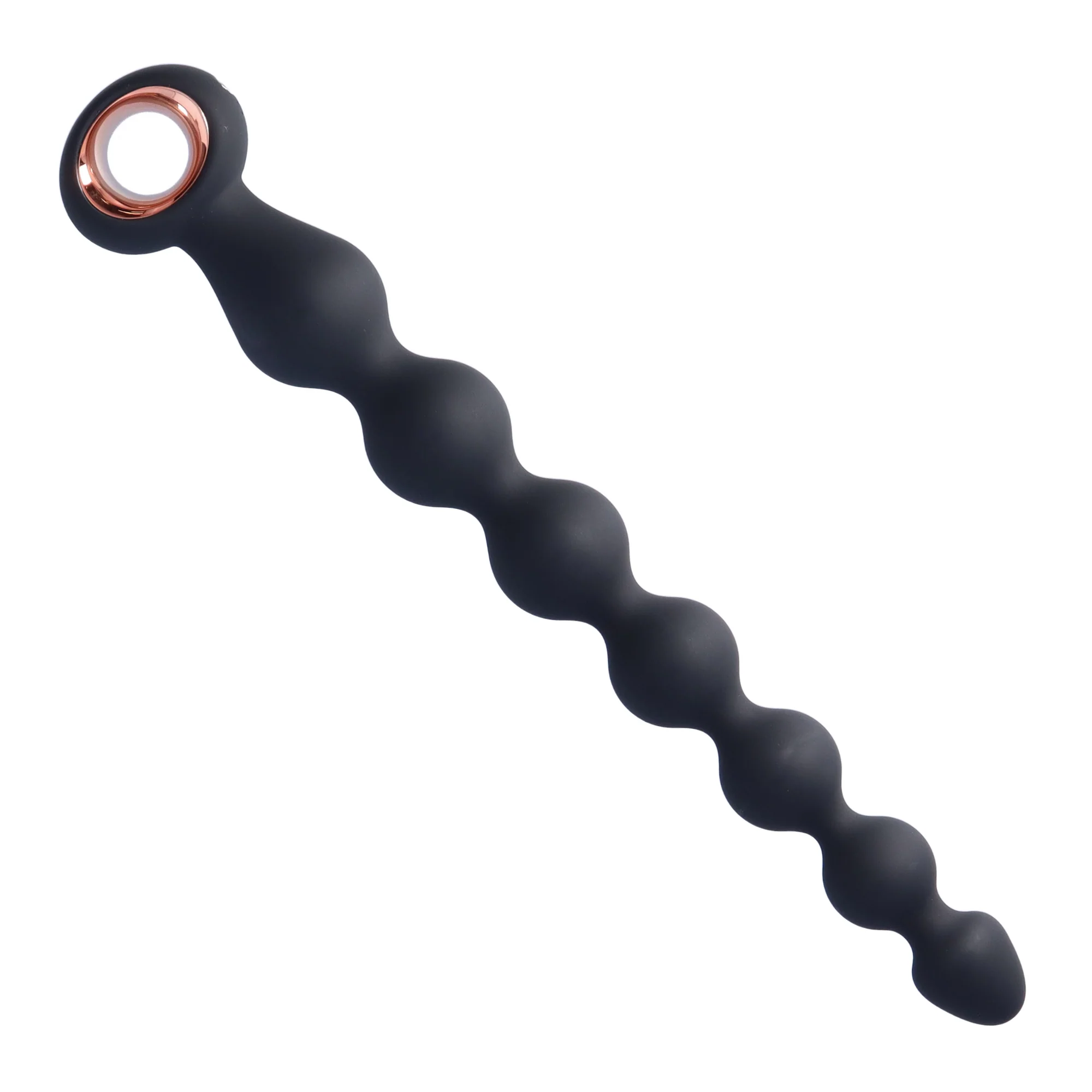 X-Long 12" Vibrating Silicone Anal Beads - Extra Deep, Intense Anal Pleasure! - Image 3