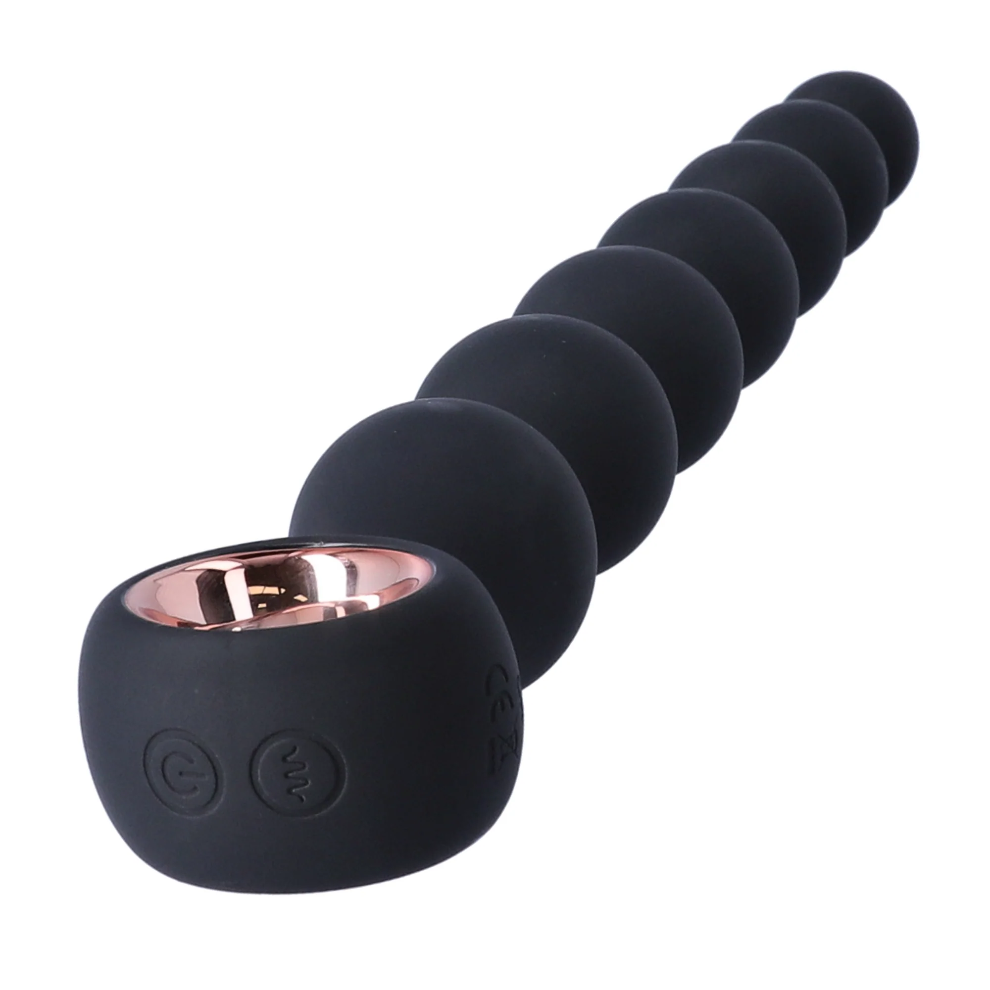 X-Long 12" Vibrating Silicone Anal Beads - Extra Deep, Intense Anal Pleasure! - Image 6