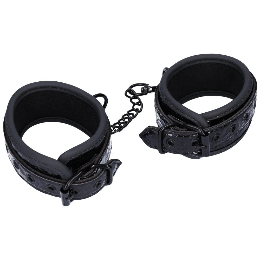 Dark Amour Leather Ankle Cuff Restraints - Image 2