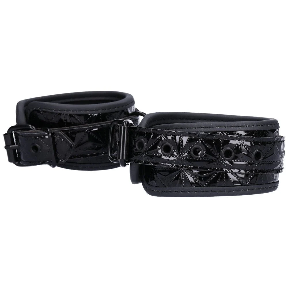 Dark Amour Leather Ankle Cuff Restraints - Image 4