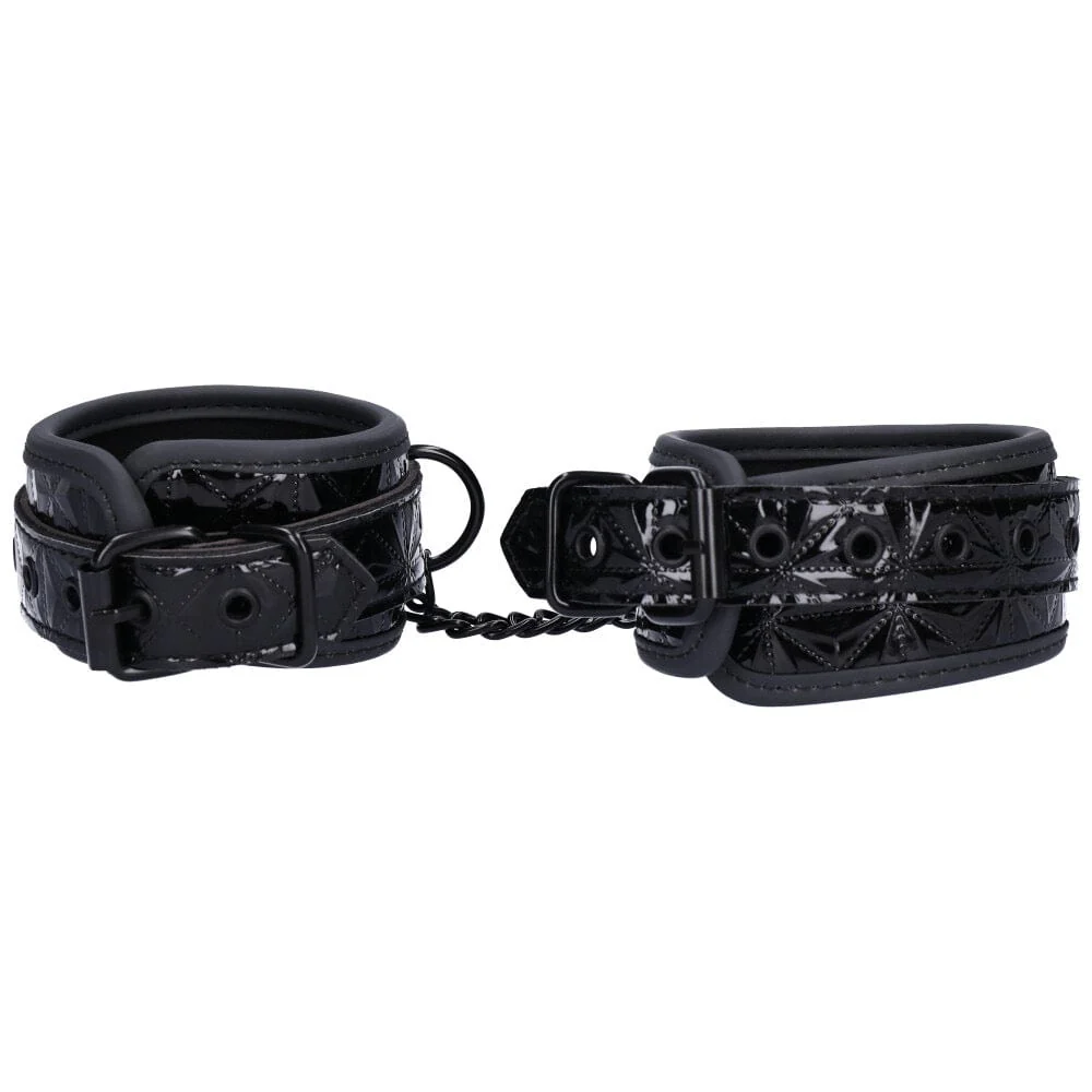 Dark Amour Leather Ankle Cuff Restraints - Image 5