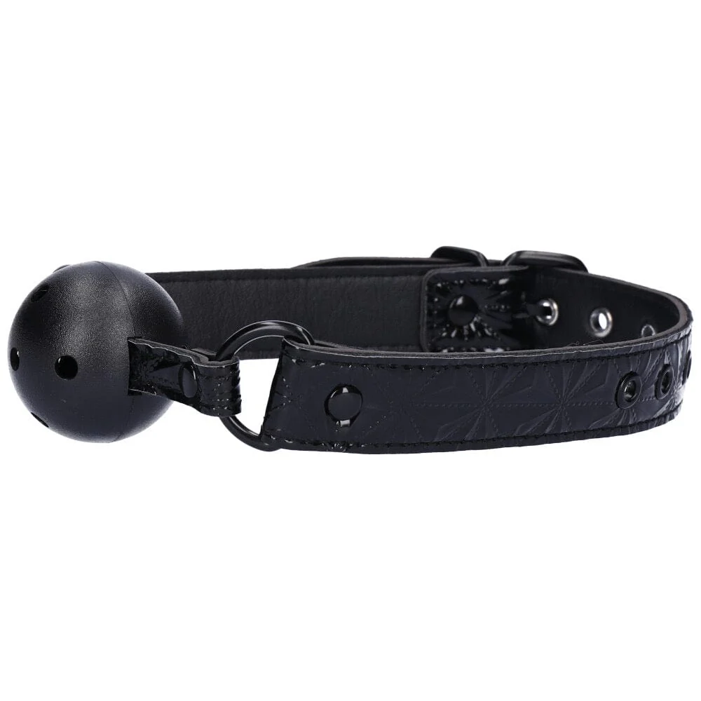 Dark Amour Breathable Adjustable Bondage Ball Gag - Image 6