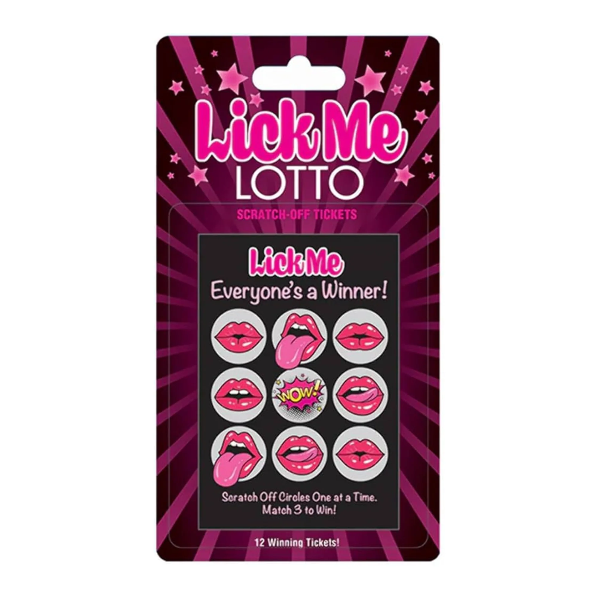Lick Me Lotto Scratch Off Tickets