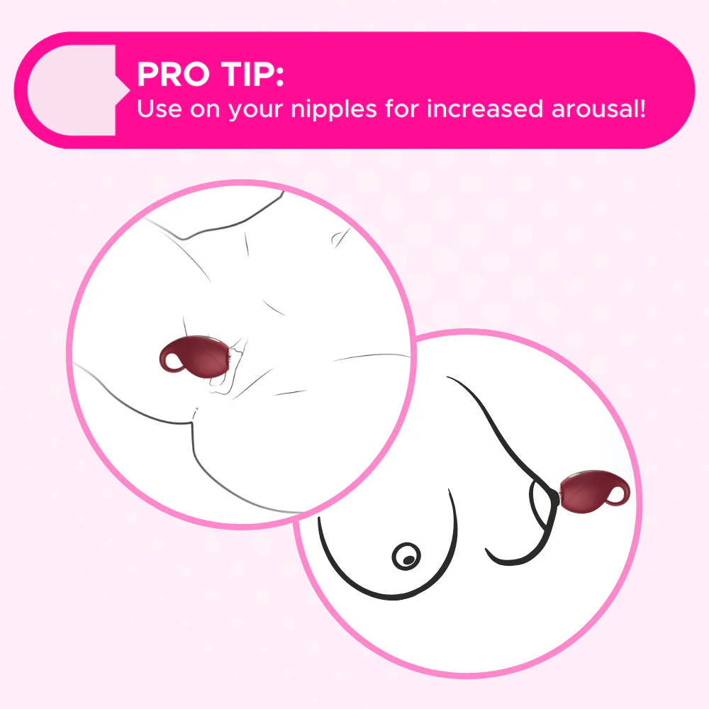 Silicone Lil' Lapper Mini Clit Licker - Perfect for Nipple Play Too! - Image 5
