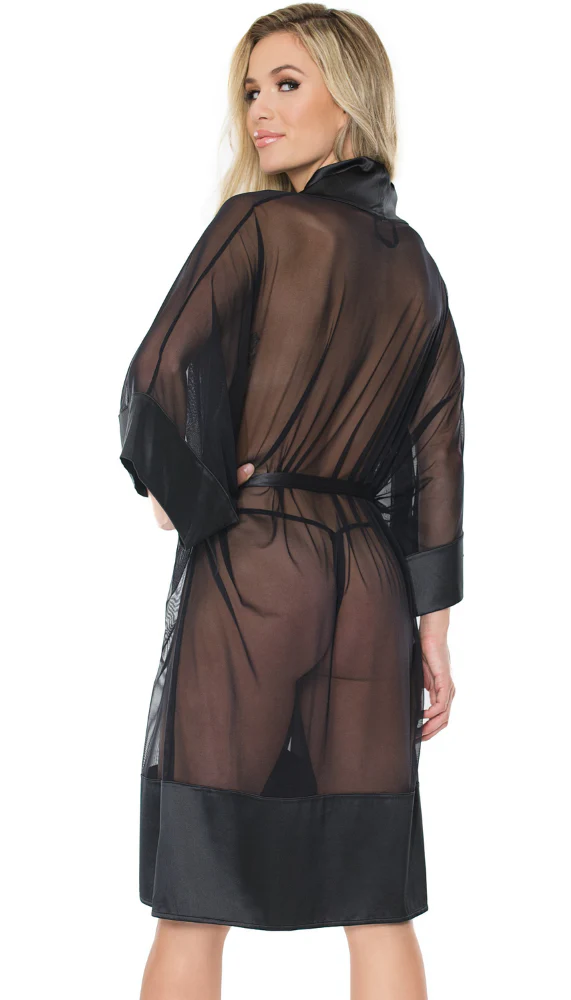 Sheer Black Robe - Image 6