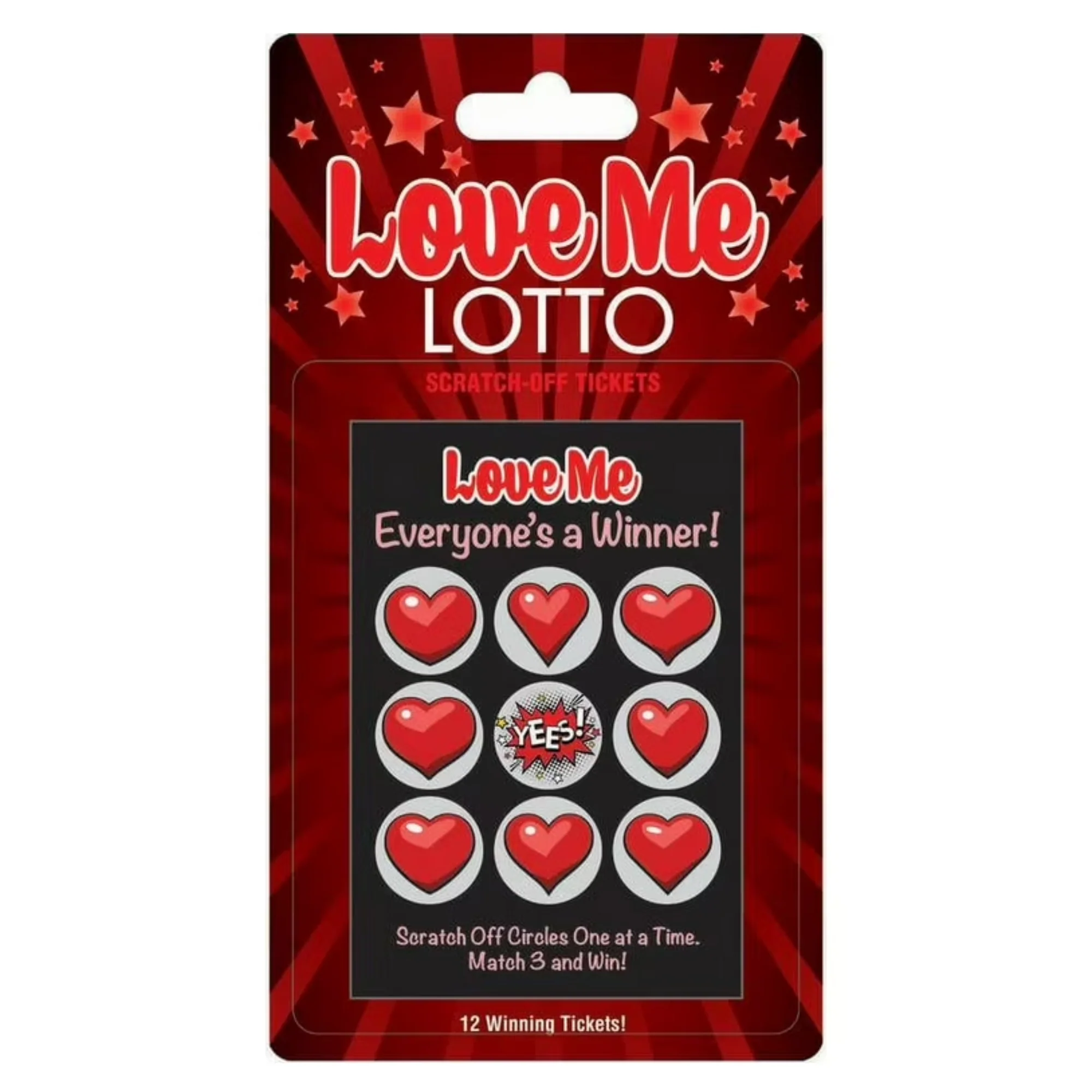 Love Me Lotto Scratch Off Tickets