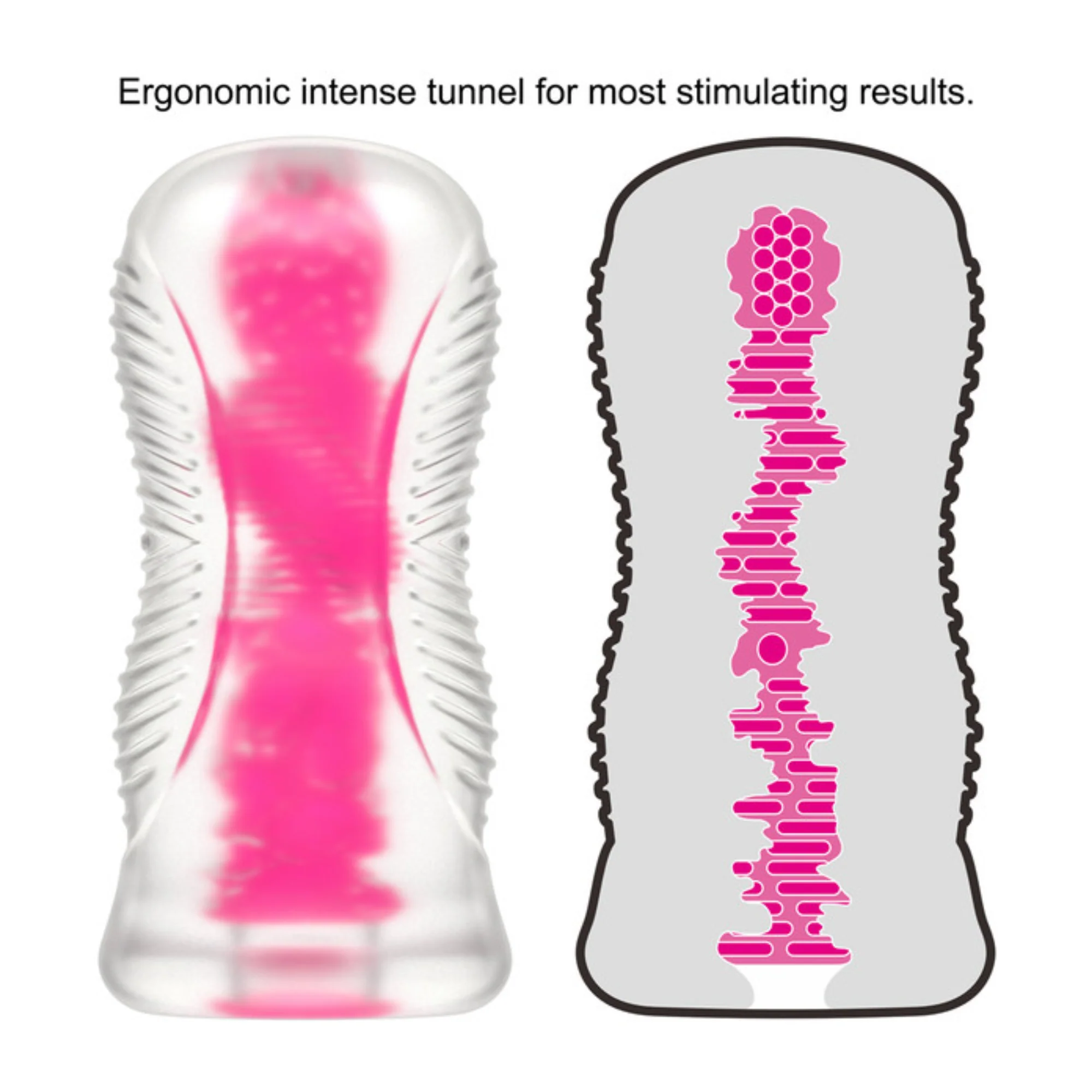 Lumino Play Stroker - Glows in The Dark For Late-Night Stroking! - Image 2