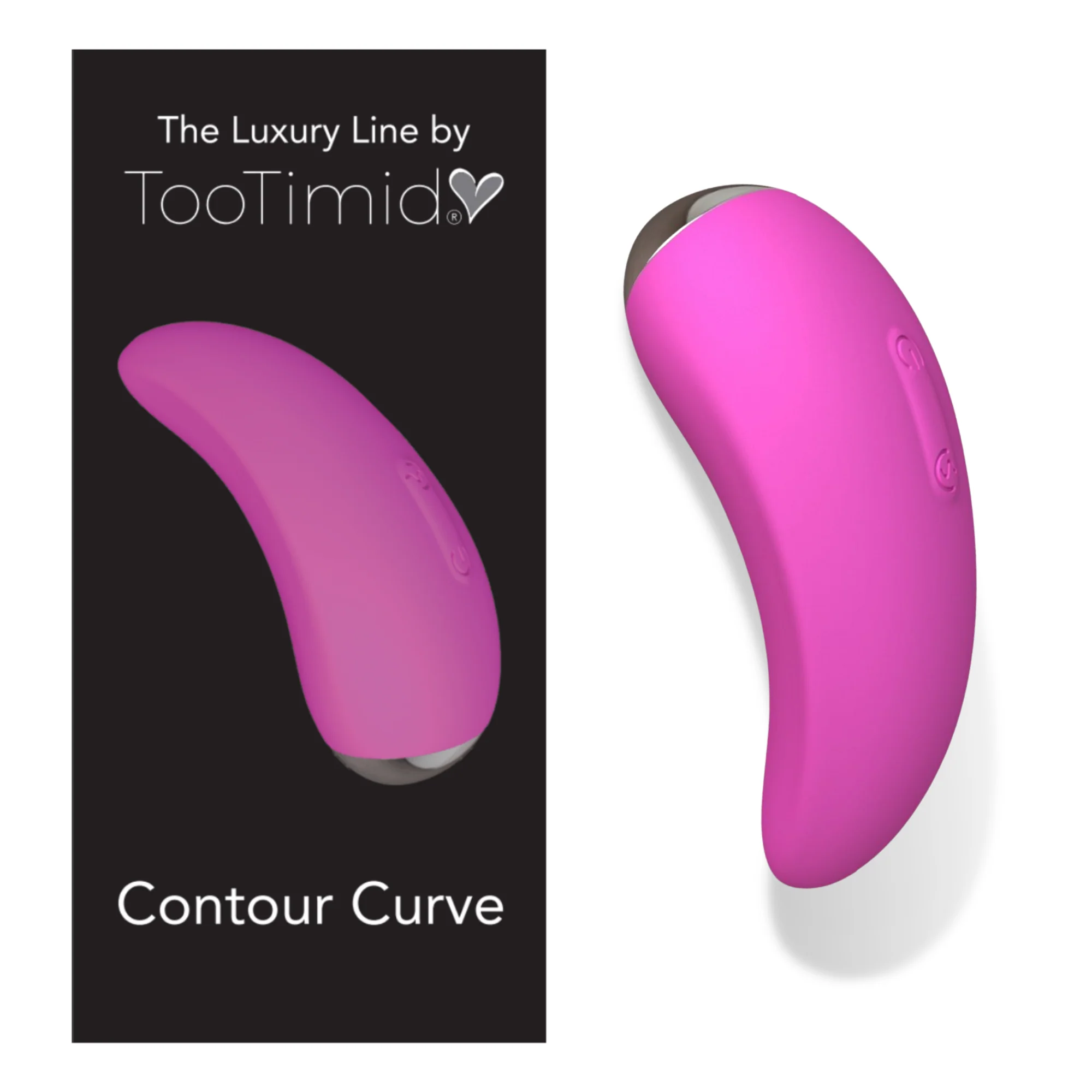 Contour Curve Rechargeable Silicone Clit Stimulator - Image 3