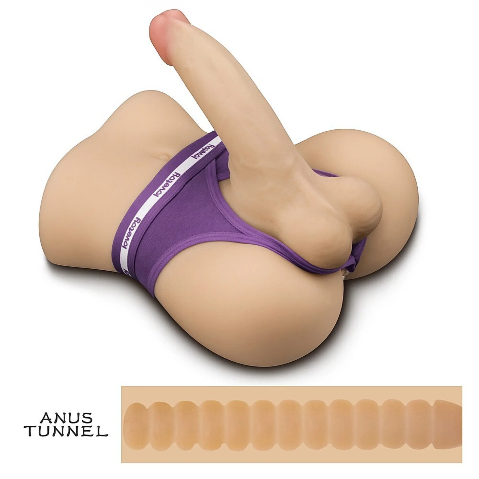 Male Torso Masturbator with Rideable Cock & Textured Ass - Perfect For Both Men & Women! - Image 7