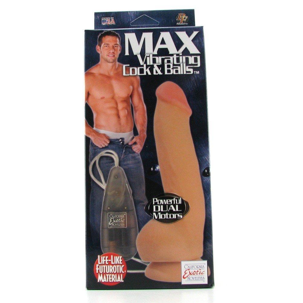 Max Vibrating Cock & Balls - Image 6