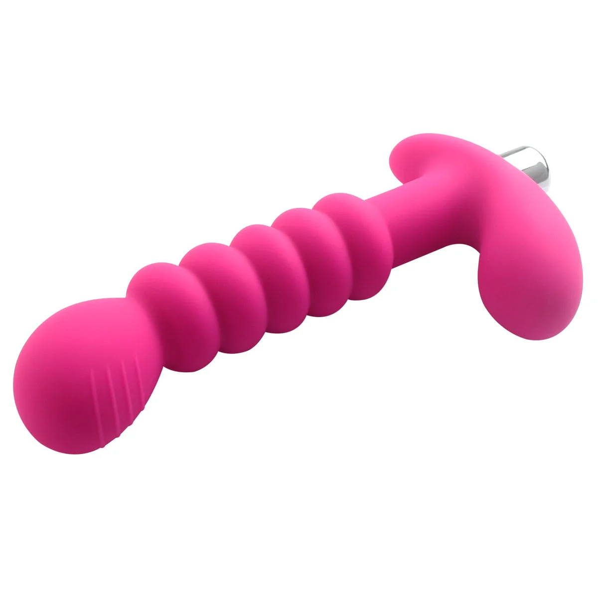Maza Ringed Prostate Massager - Beaded Vibrating Anal Toy - Image 4