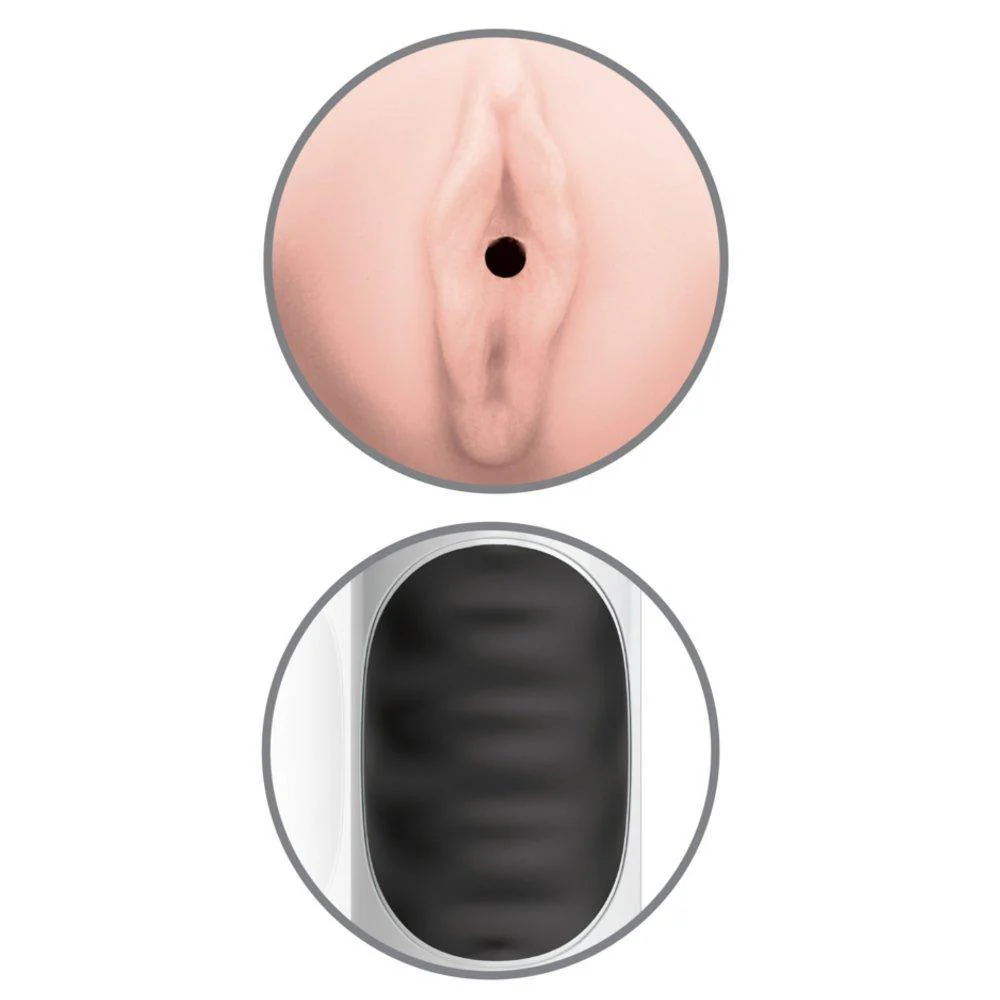 Mega Grip Squeezable Vibrating Pussy Stroker - Image 4