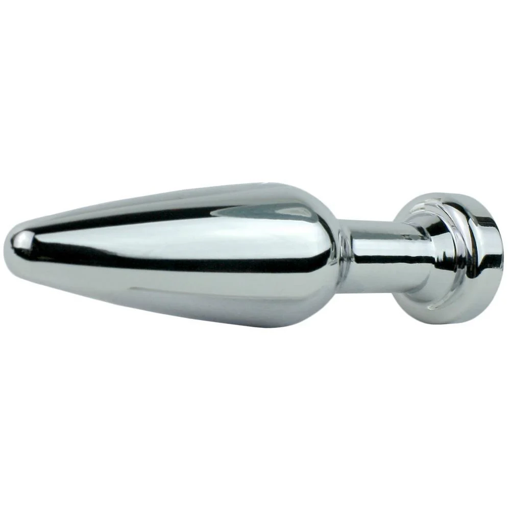 Royal Sapphire Tapered Metal Butt Plug - Image 2
