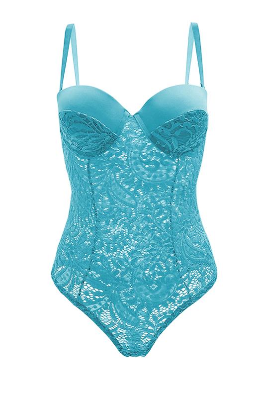 Monroe Lace Teddy - 2 Colors. Sizes Small-3X Available